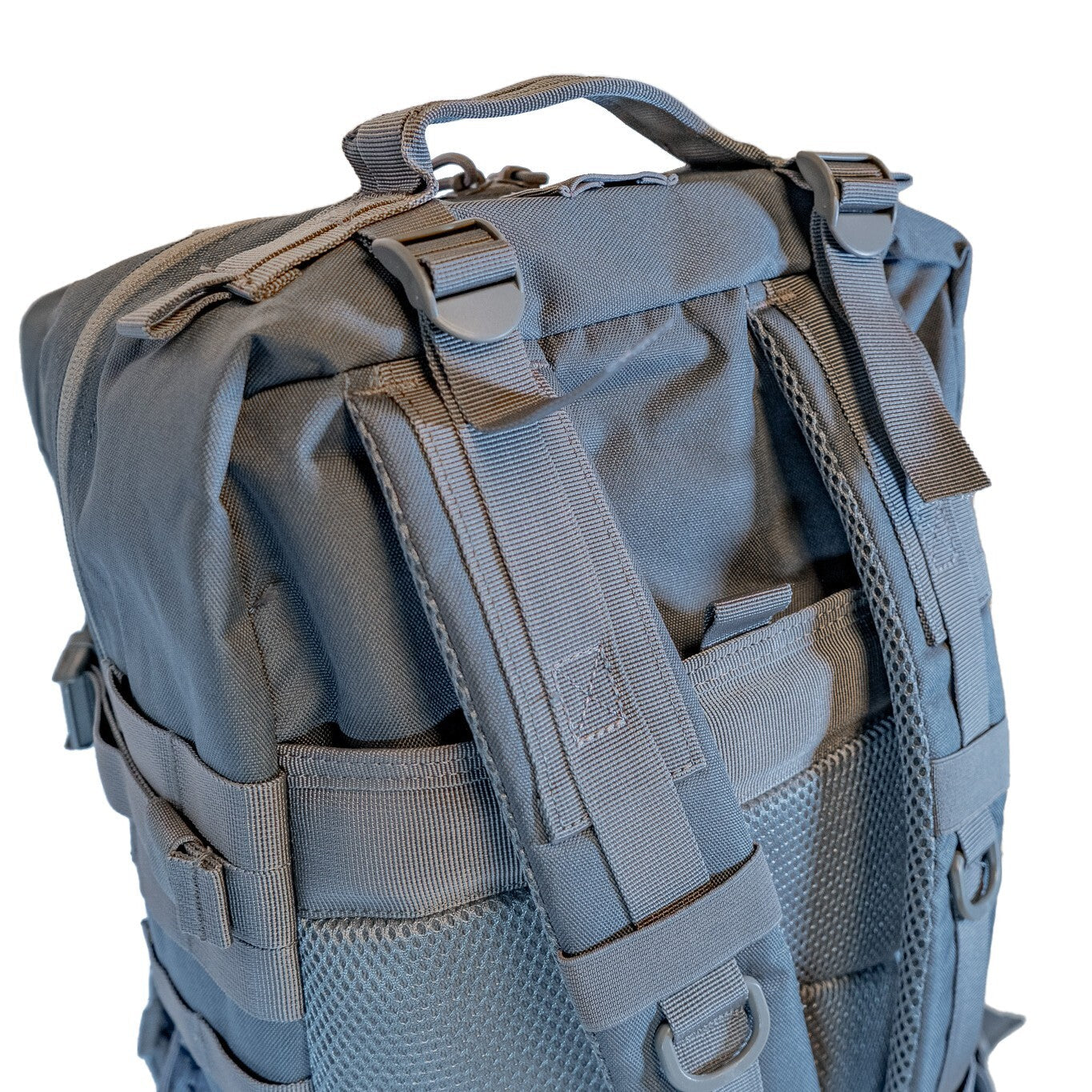 MUCITUP Rhino MUCPAC Tactical Backpack 500D Nylon MOLLE EDC - Grey, Black, & MCBK