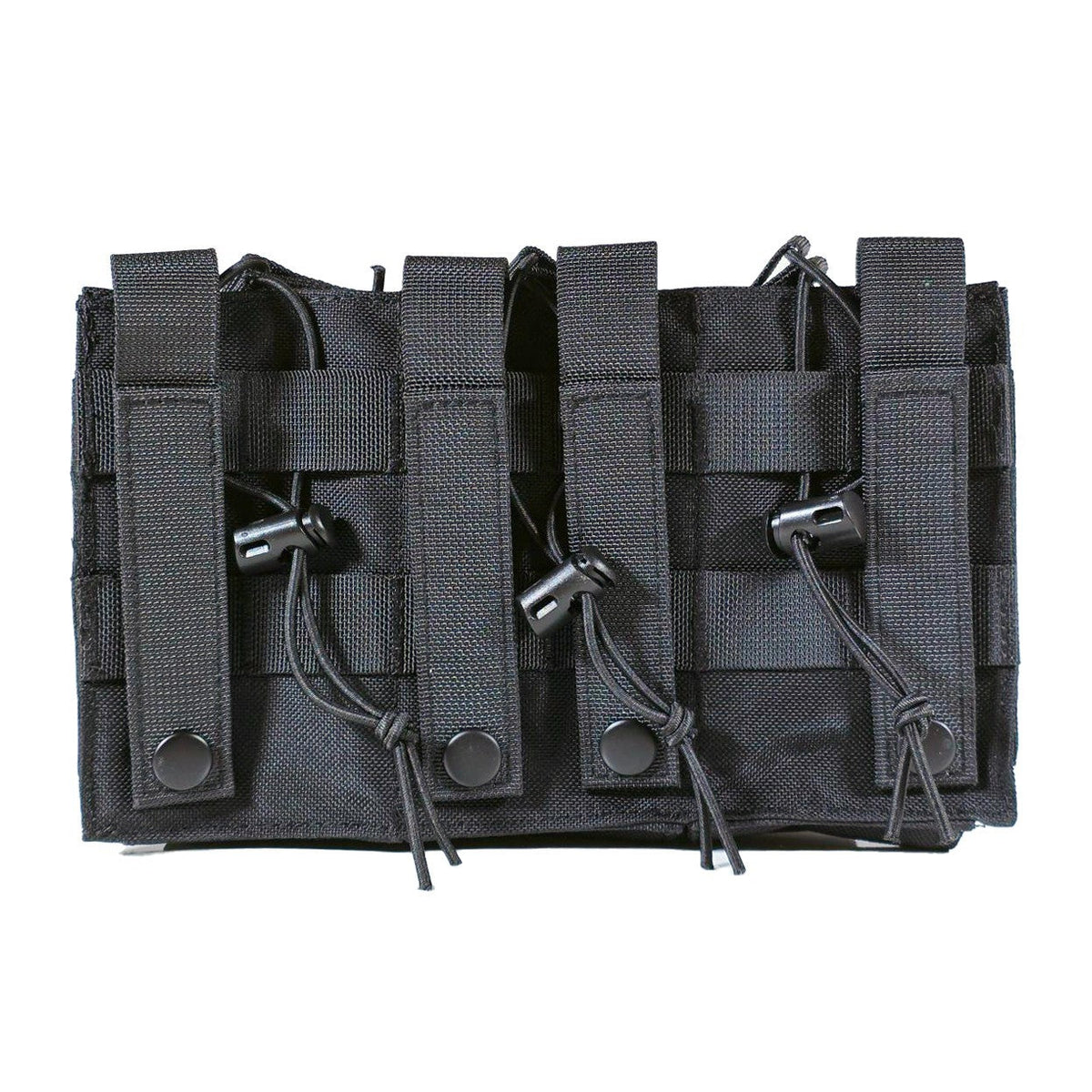 MUCTAC Kangaroo Triple Mag Pouch MOLLE 5.56 & 9mm 1000D Nylon Coyote