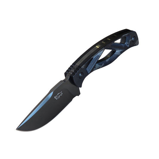 MUCITUP LIMITED EDITION MUCTAC Surge Fixed Blade Knife D2 Steel 3" DLC Blade Multicam Black G10