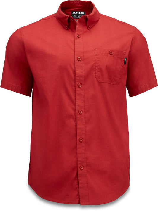 Mosier Woven S/S Deep Red
