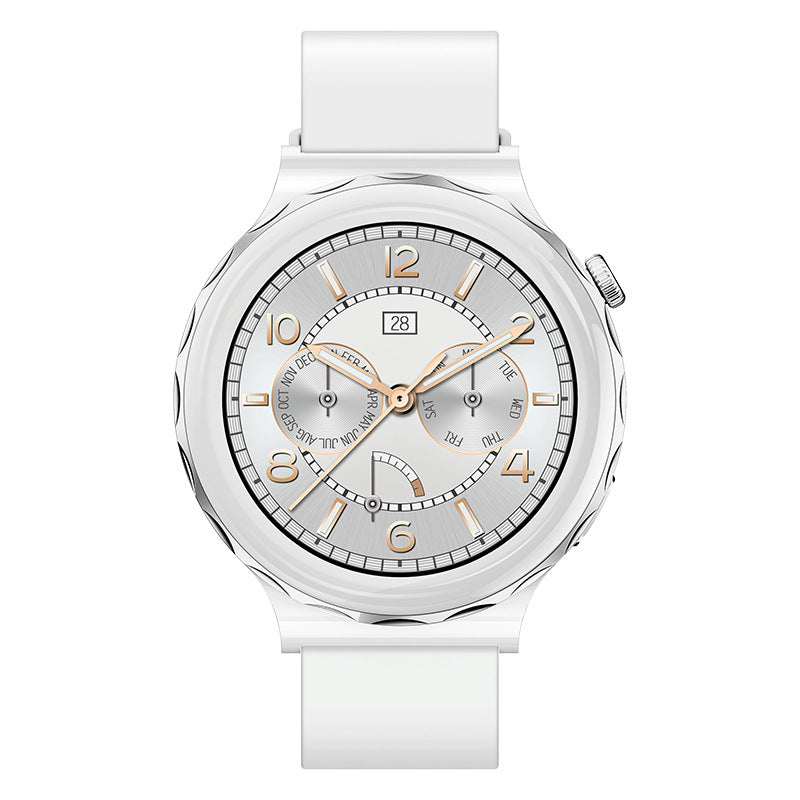 New HW52 Smart Watch Elegant Zinc Alloy Round Dial