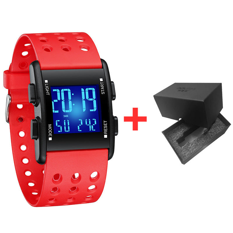 Cool Luminous And Waterproof Digital Watch