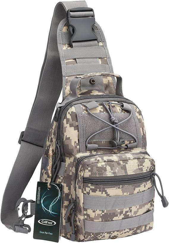 4-Way Tactical Sling Bag – Versatile & Durable