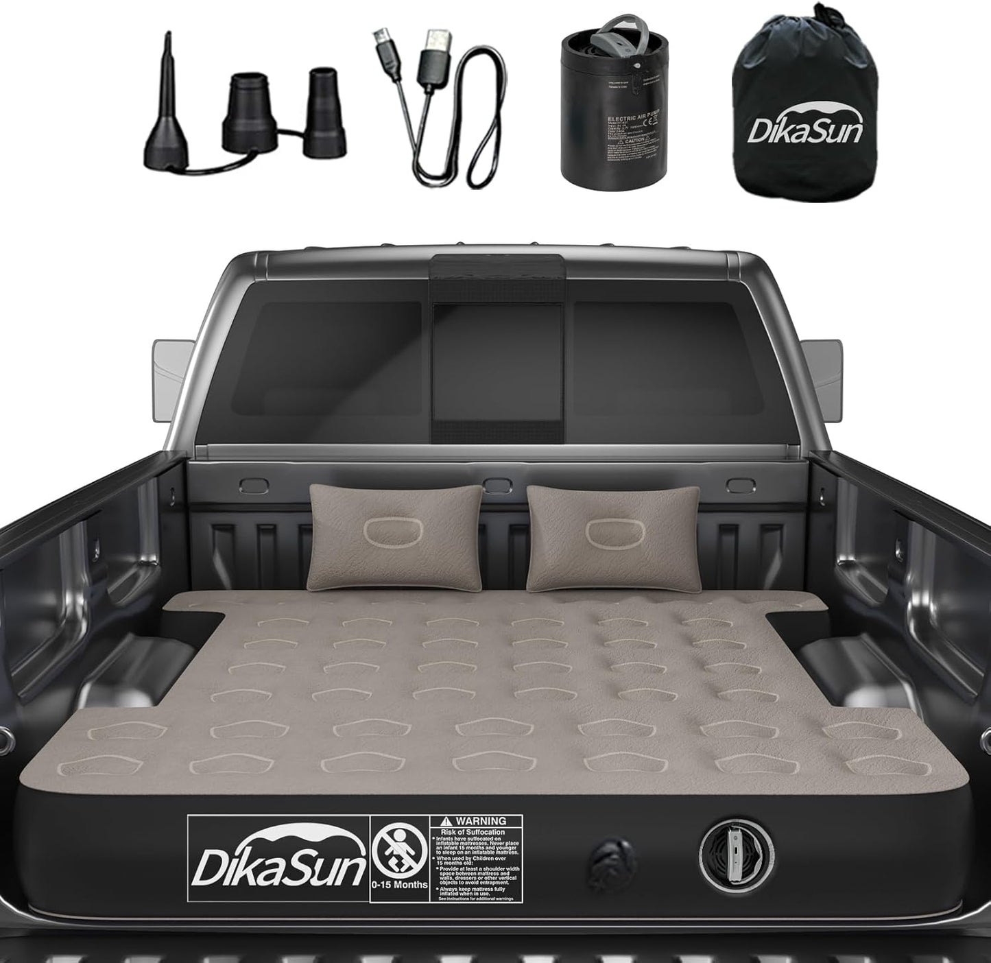 DikaSun Toyota 5.5-5.8ft | 6-6.5'  Truck Bed Air Mattress