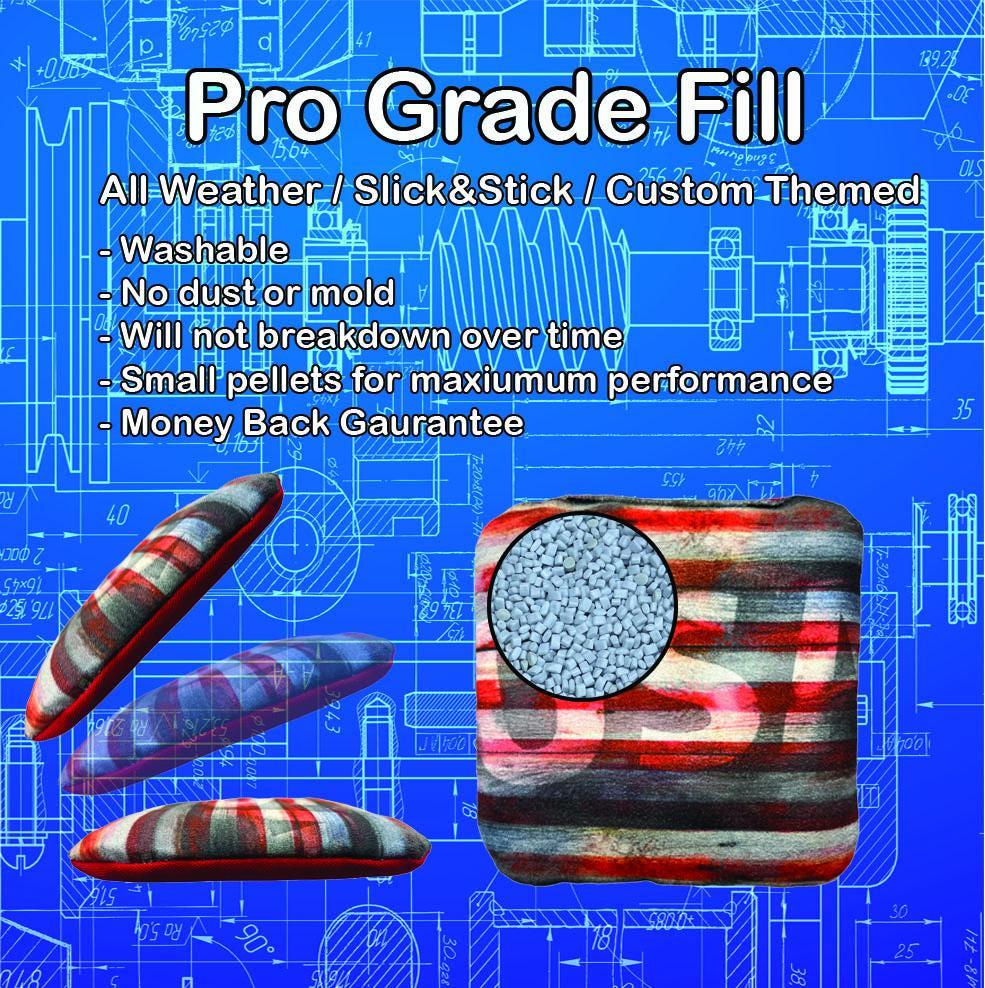 Hunting Buck/Deer American Flag Pro Cornhole Boards