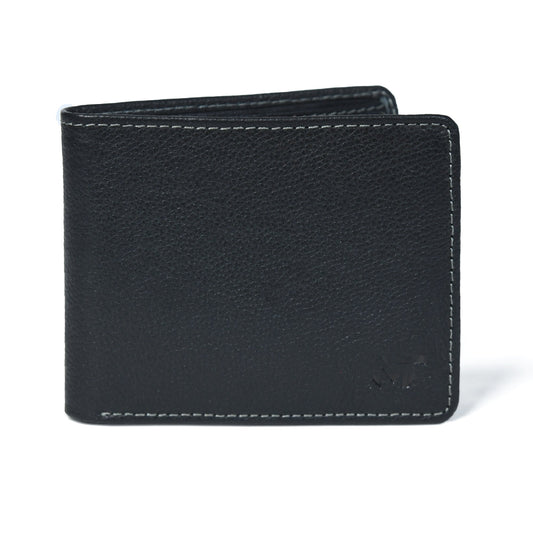 Classic Black Leather Wallet