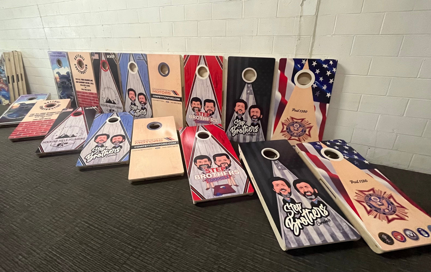 5 Set League or Club Bundle - Pro Grade Cornhole Boards + Score Towers + Airmail Box