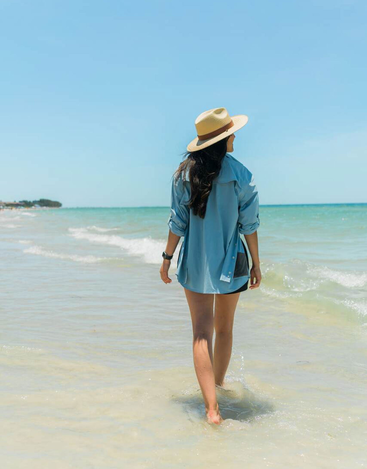 Brimmed Field Hat - Burlap Straw