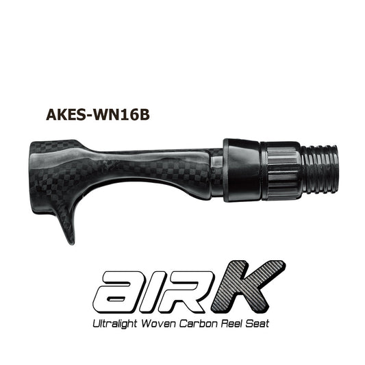 Seaguide air-K™ Woven Carbon Casting Reel Seat AKES