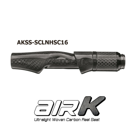 Seaguide air-K™ Woven Carbon Spinning Reel Seat AKSS