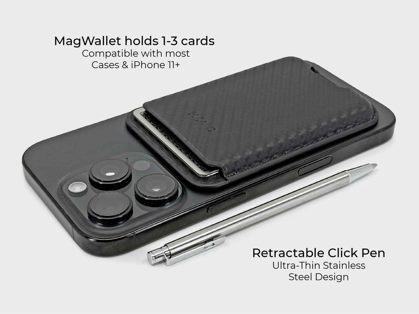 Passport Journal - Travel Pen, Bifold, 2x MagHolders