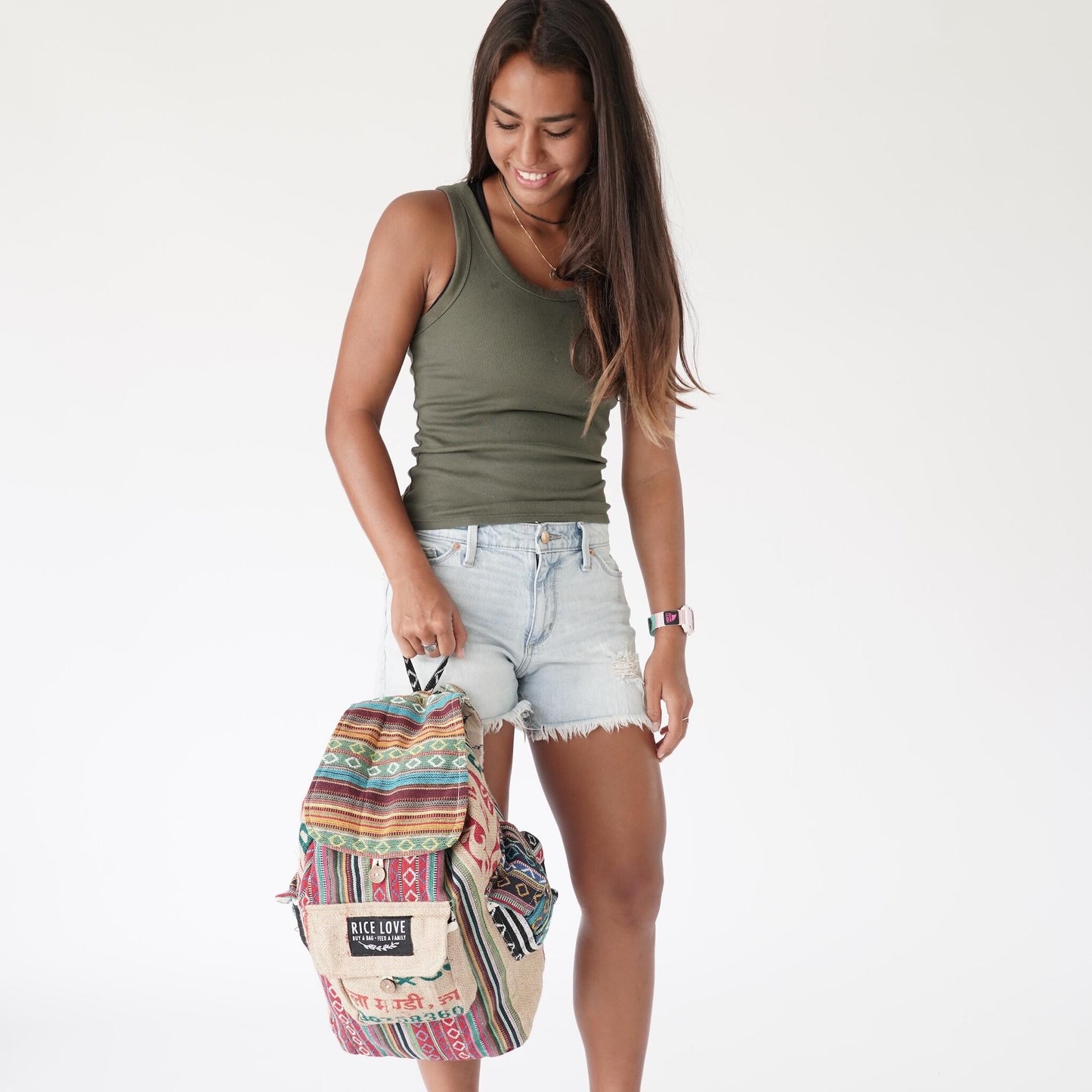 Recycled Travel Backpack Jaipur