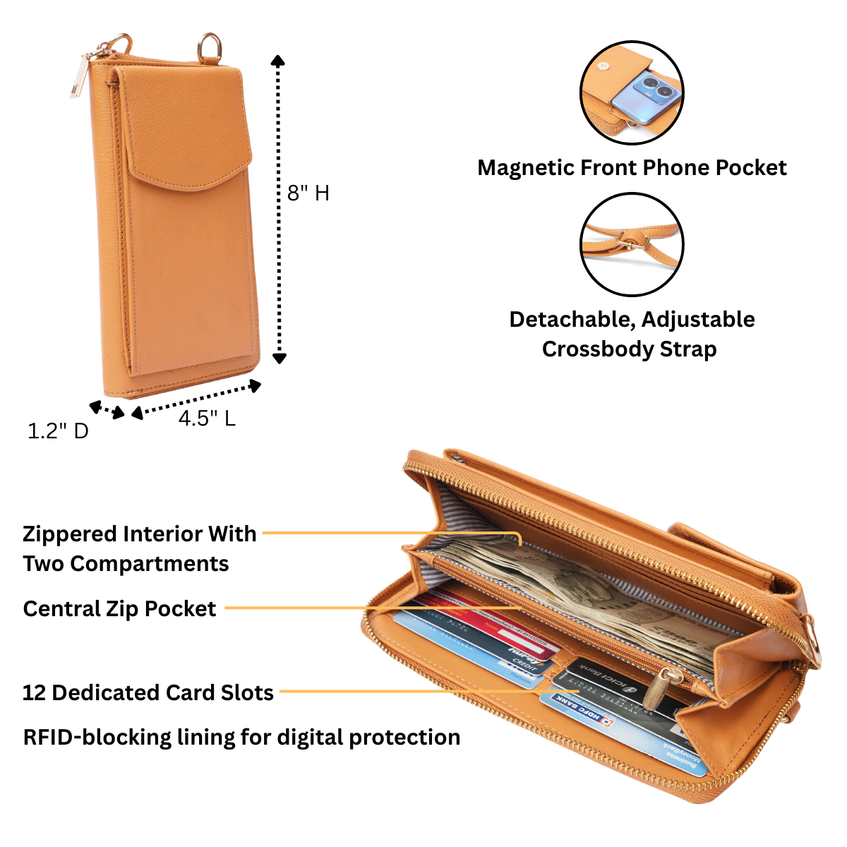 Billie Sling Bag Tan