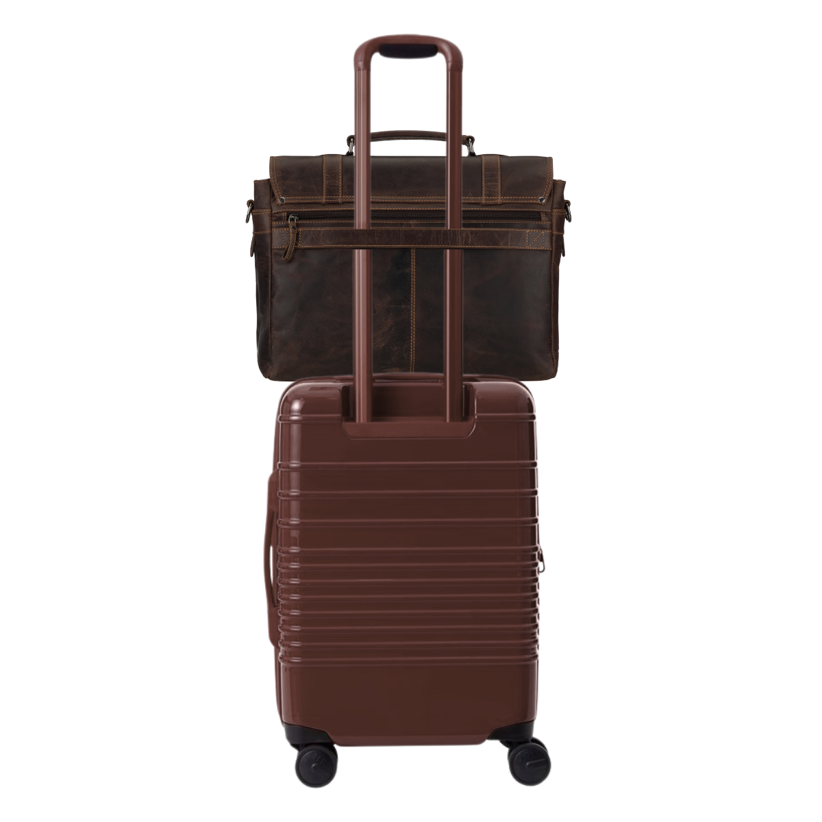 Boston Briefcase 16" Brown