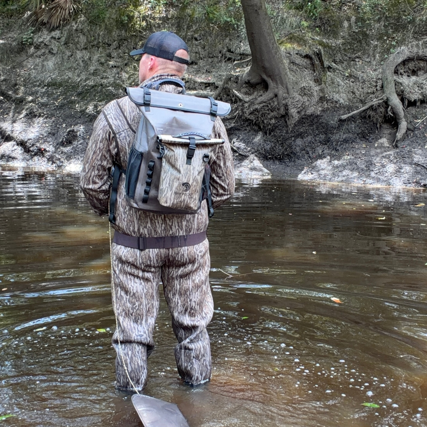 Waterproof Floating Backpack Dry Bag - Olive Night