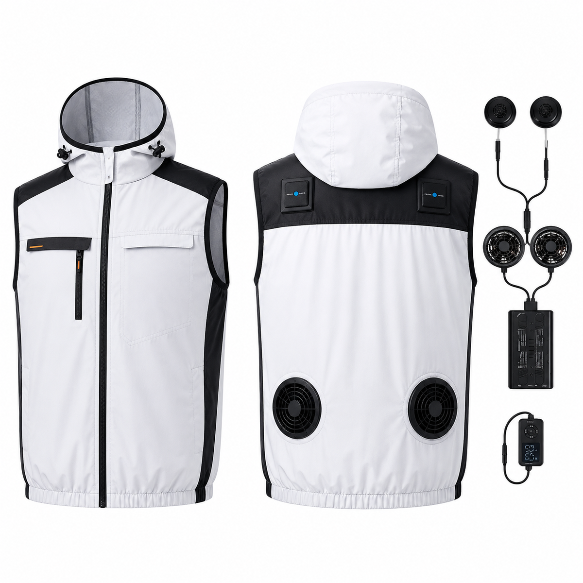LITEGUEST Hooded TEC Cooling Vest – Dual Semiconductor Cooling