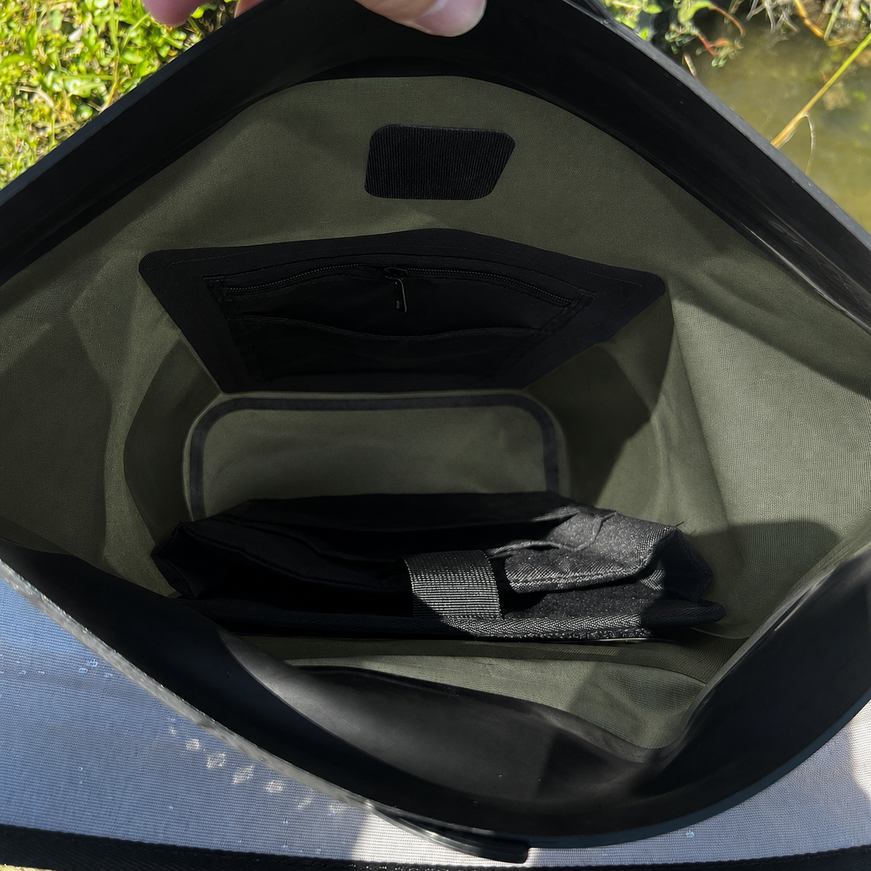 Waterproof Floating Backpack Dry Bag - Olive Night