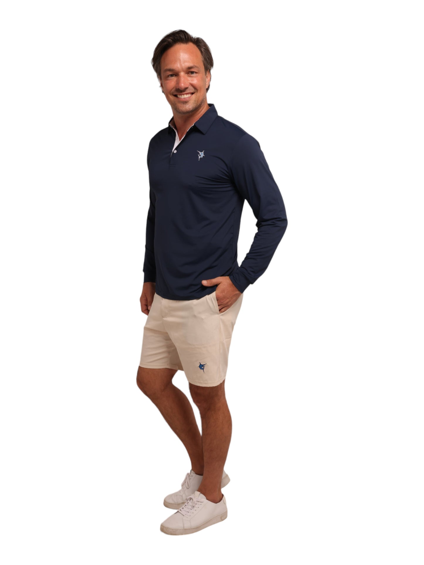 Coast Long Sleeve Polo