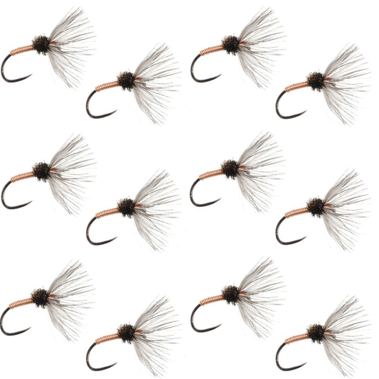 Copper Sakasa Kebari - 12 Tenkara Flies - Size 14