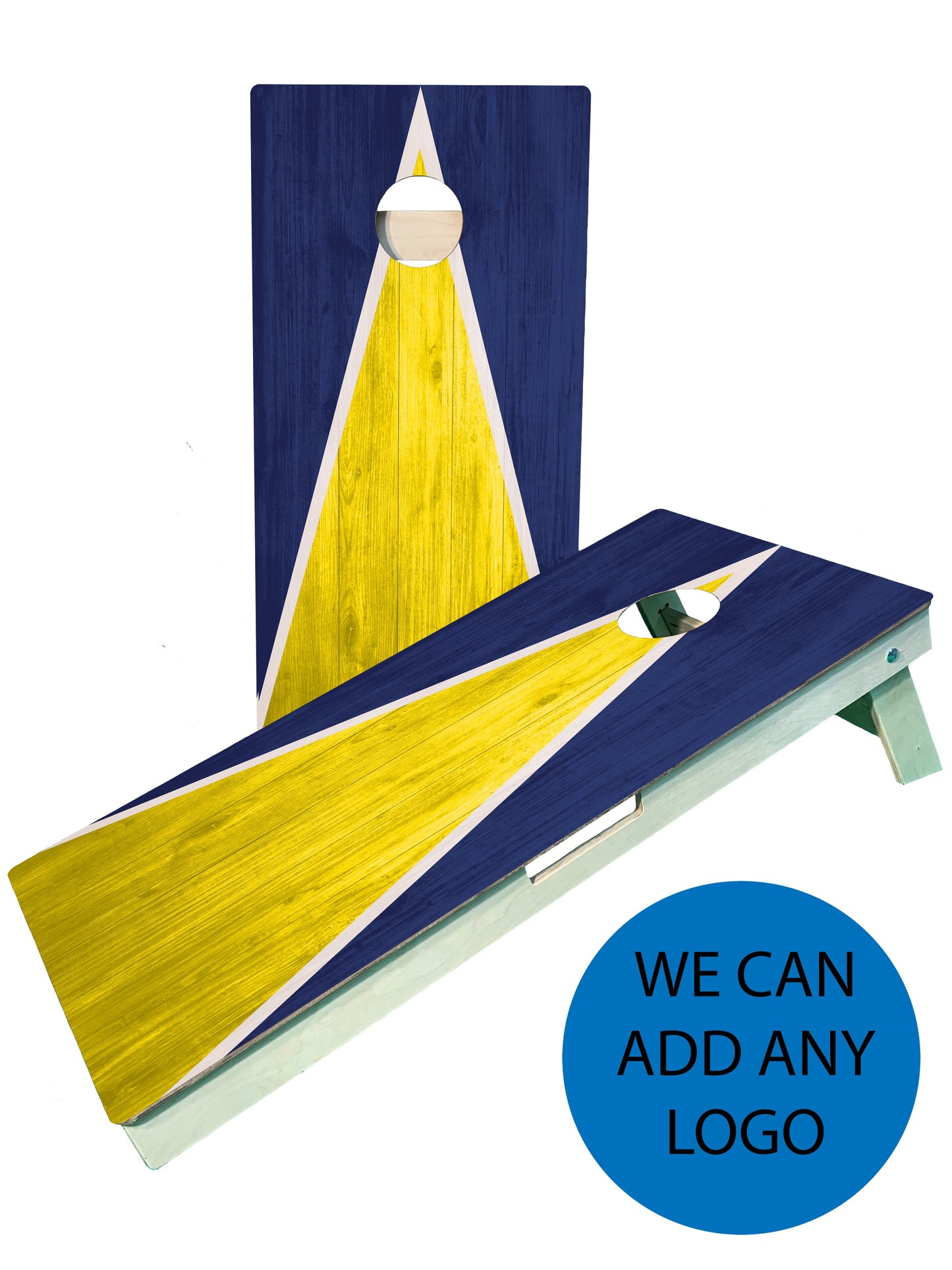 Plain Triangle Design Cornhole Set