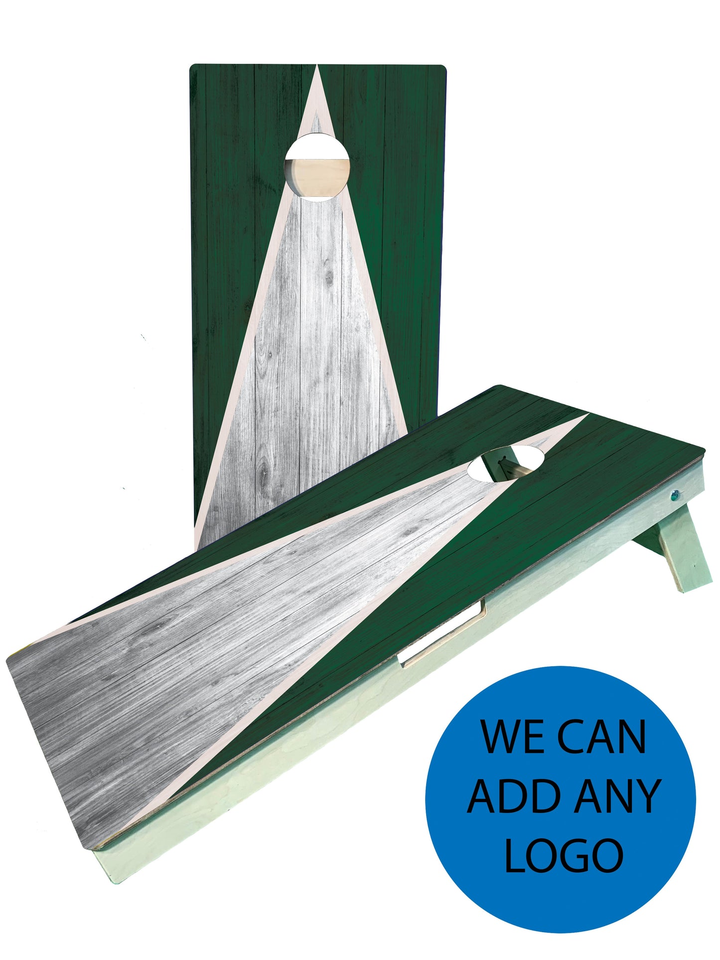 Plain Triangle Design Cornhole Set