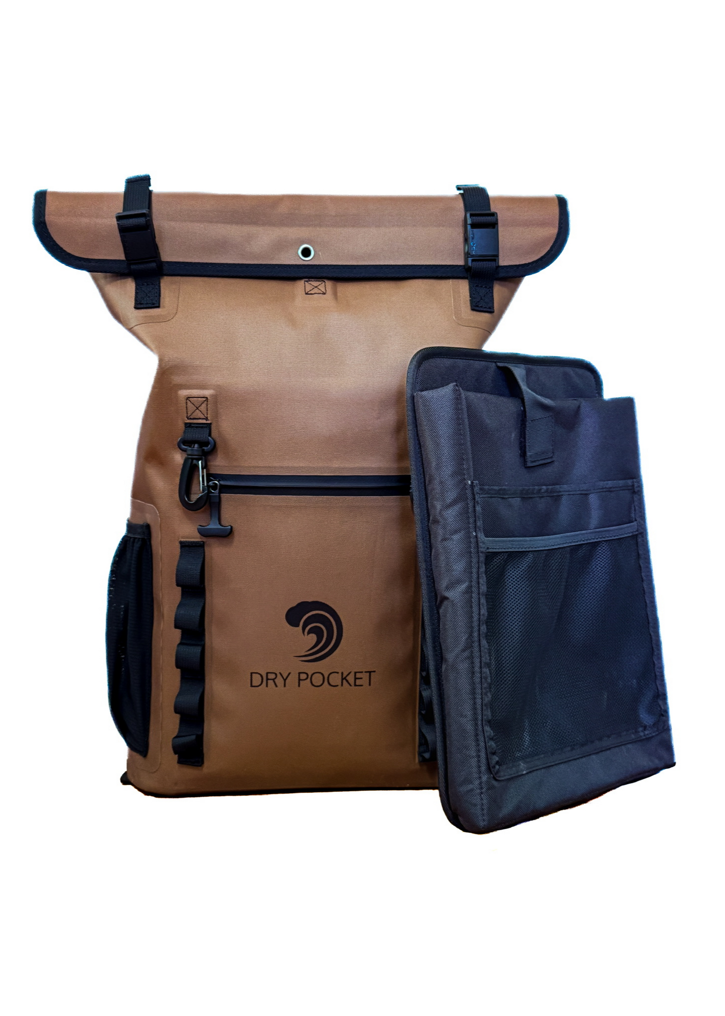 ARRIVING IN AUGUST / Coyote Brown - 25-Liter, Auto-Sealing, Waterproof, Floating, Scent Proof Dry Bag