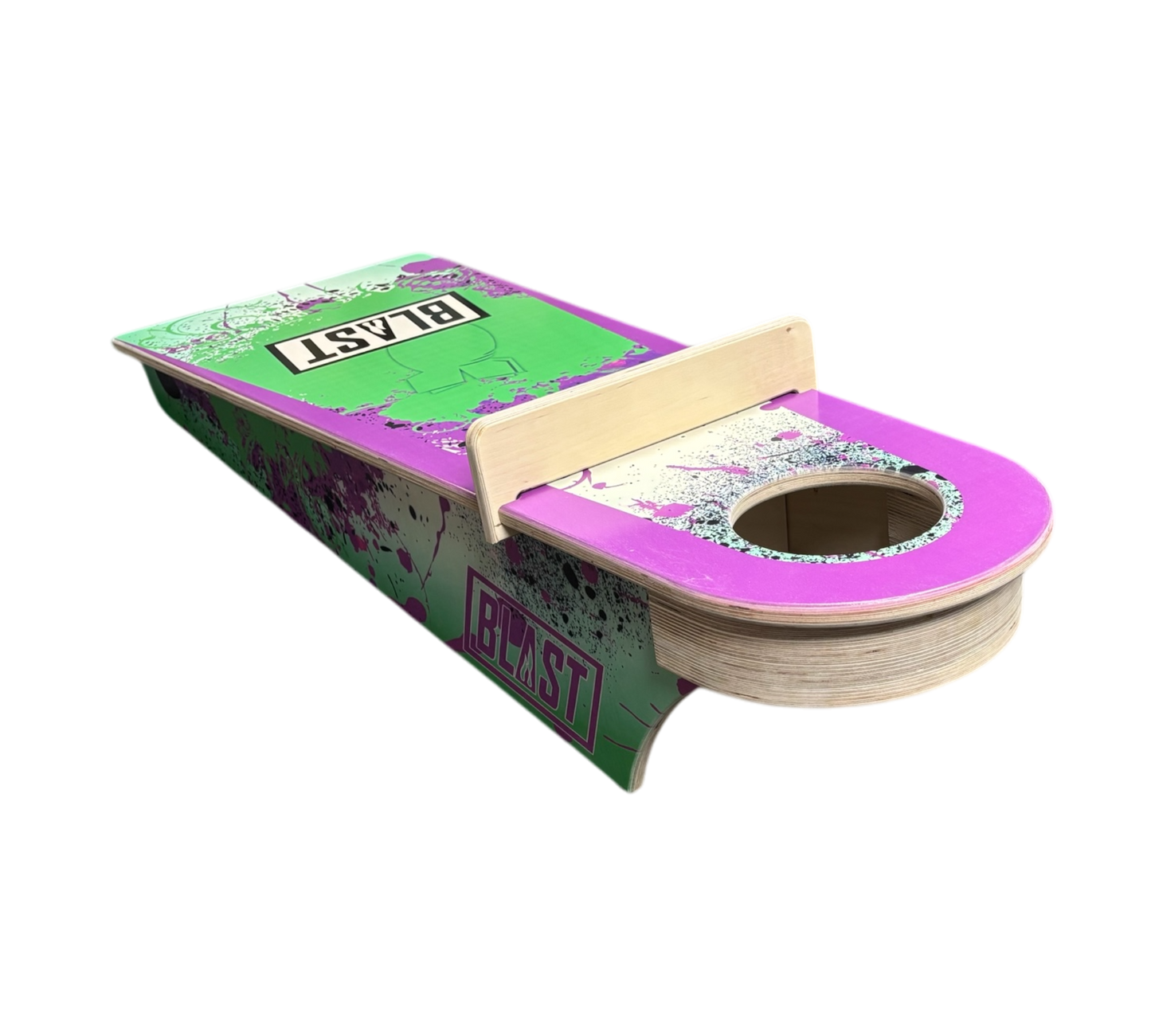 Trainer board with blocker