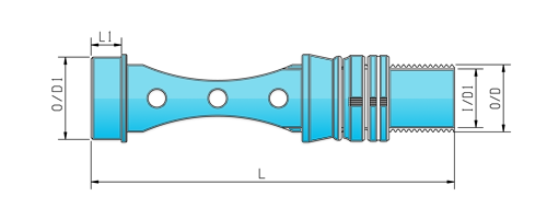 Seaguide Aluminum Fly Reel Seat Model XFS