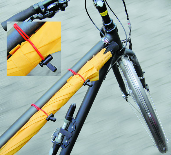 Umbrella Holder-Set – Universal, Weatherproof Mount for Trekking Umbrellas or Poles | Easily Attaches to Backpack Straps for Hands-Free Hiking and Outdoor Adventures