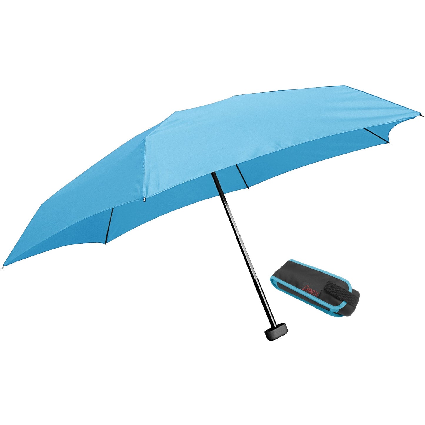 Dainty Pocket Trekking Umbrella – Ultra-Lightweight, Super Compact, Durable & 100% Breathable for Rain or Sun Protection