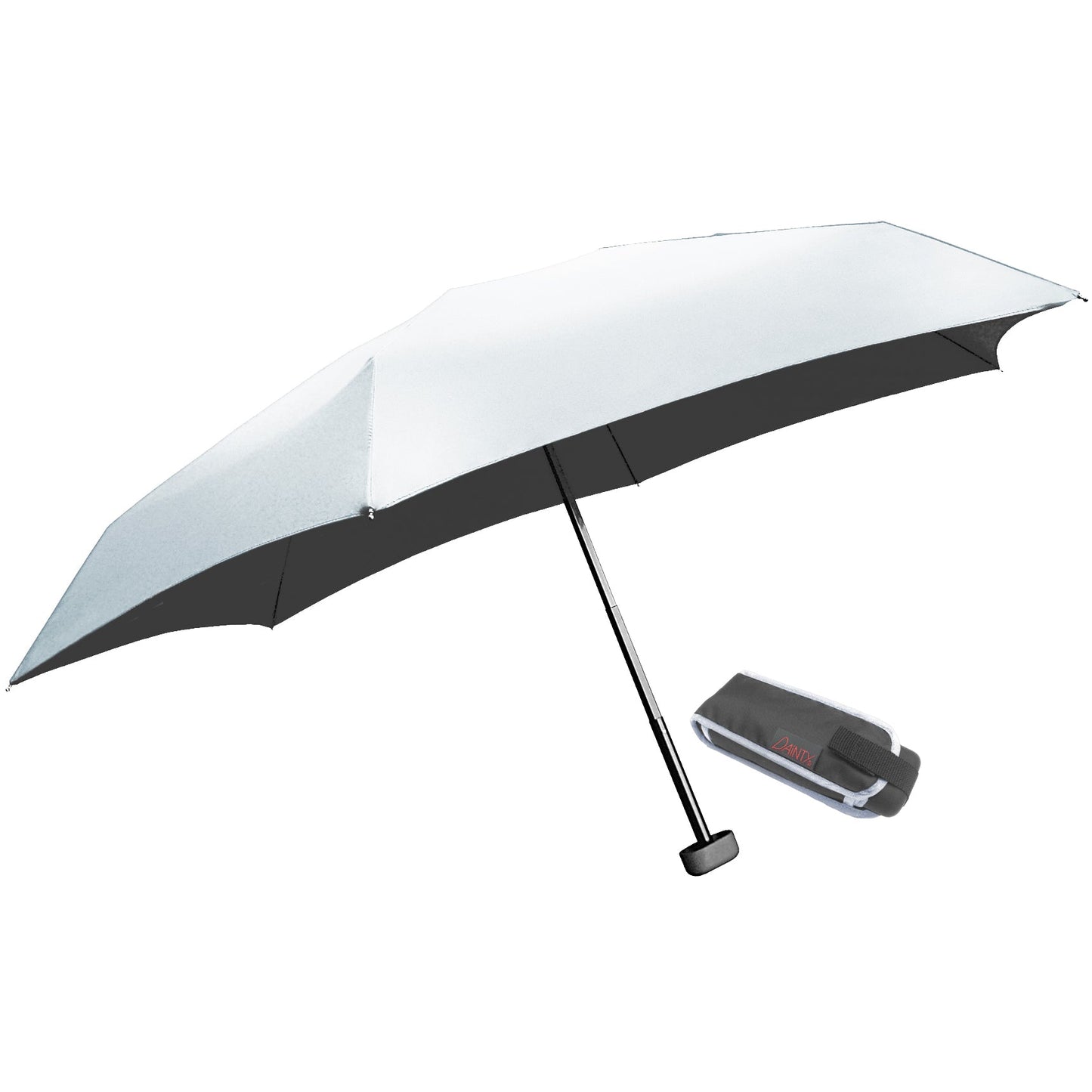 Dainty Pocket Trekking Umbrella – Ultra-Lightweight, Super Compact, Durable & 100% Breathable for Rain or Sun Protection