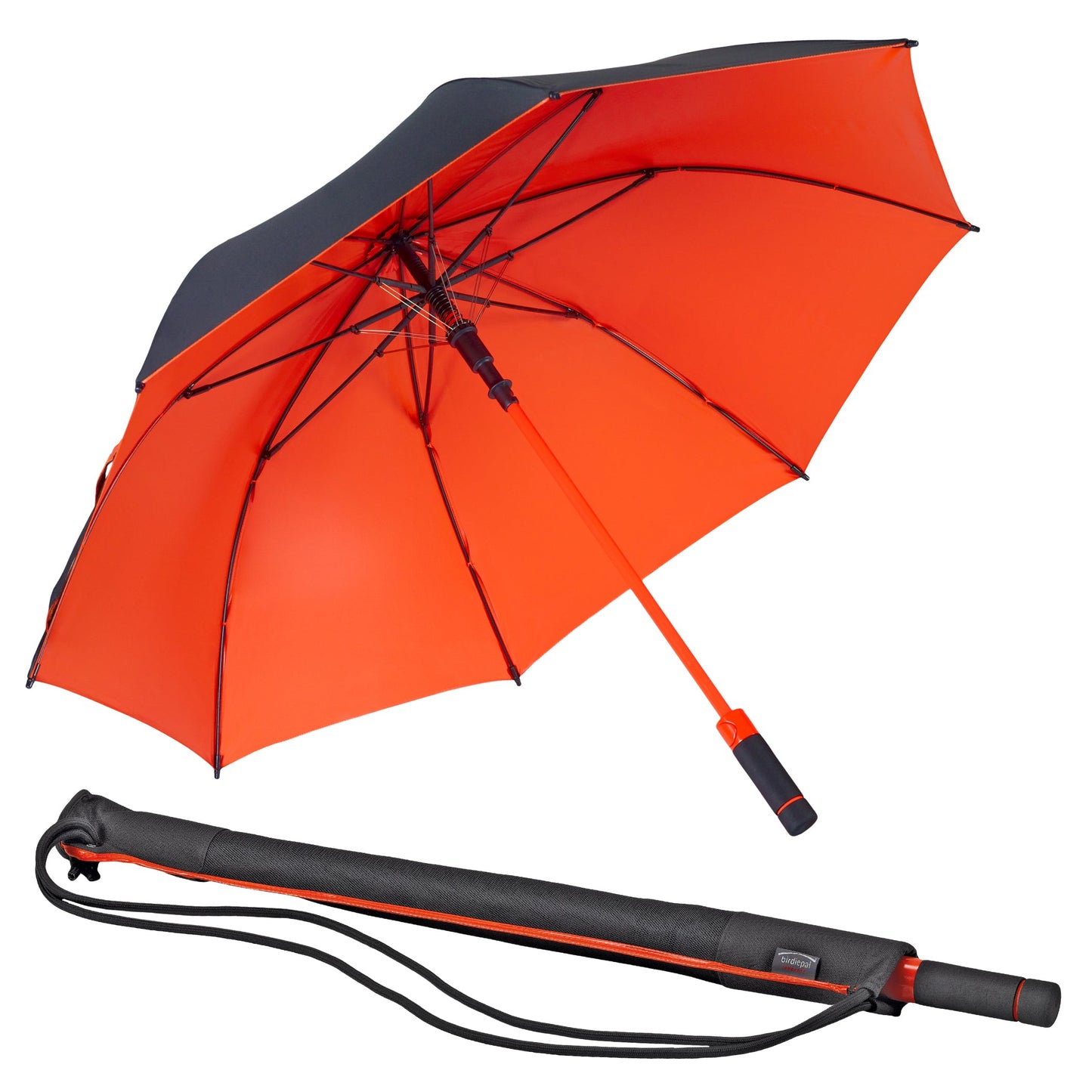 Birdiepal Seasons Ultimate Stormproof UV Umbrella | Automatic, Wind-Tested, Sun Protection 50+, Ergonomic & Durable