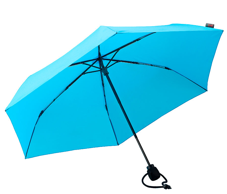 Light Trek ULTRA Hiking Umbrella – Ultralight 6.7oz, Carbon Frame, Compact, Windproof to Force 11, UV Protection, Quick-Dry Rain & Sun Canopy