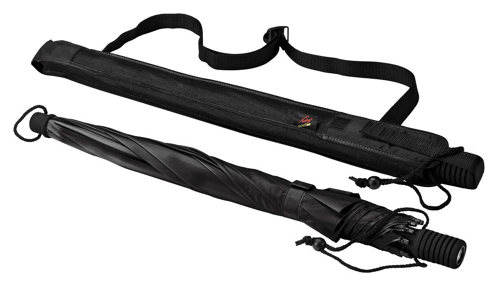 Swing Flashlight Trekking Umbrella – Ultra-Lightweight, Durable Frame with Integrated Detachable LED Flashlight, Windproof Design & UPF 50+ UV Protection