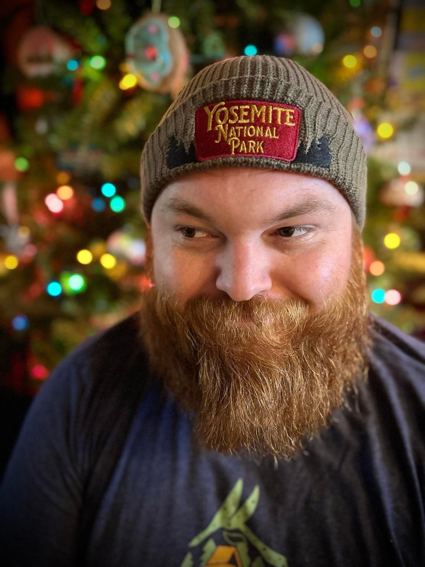 Zion National Park Sign Embroidered Wharf Style Beanie