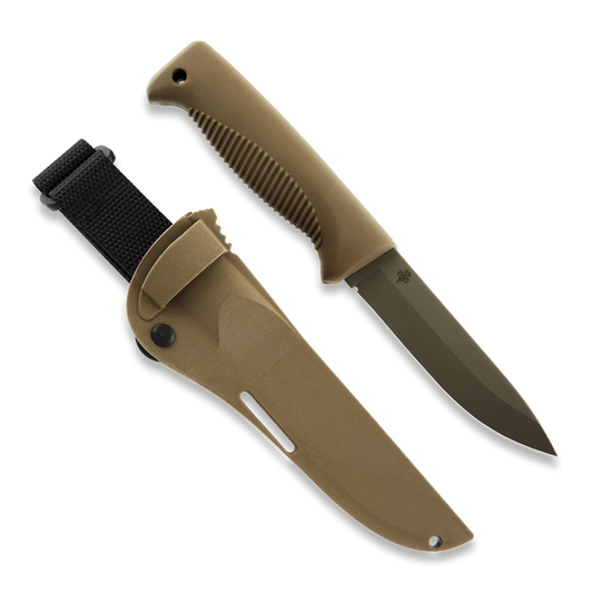 Peltonen M07 Ranger Puukko FDE Cerakote Coyote FJP126