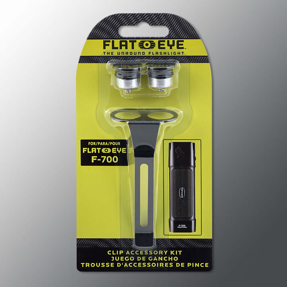 FLATEYE™ F-700 Flashlight Tactical Clip