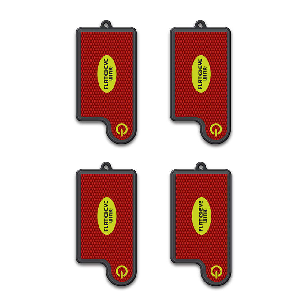 FLATEYE™ WINK Mini LED Keychain-Style Flashlight (4-Pack)
