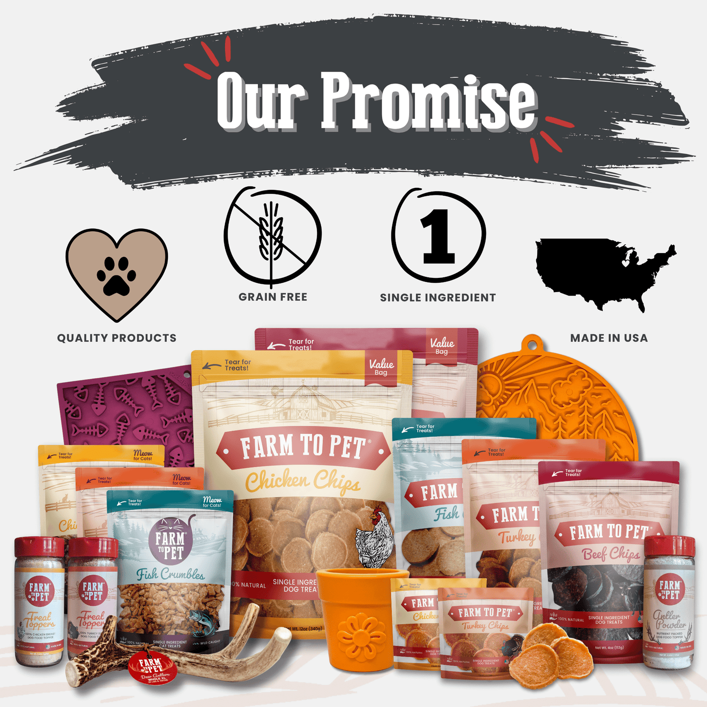 Reindeer Antler Dog Chews | Organic Chews for Dogs