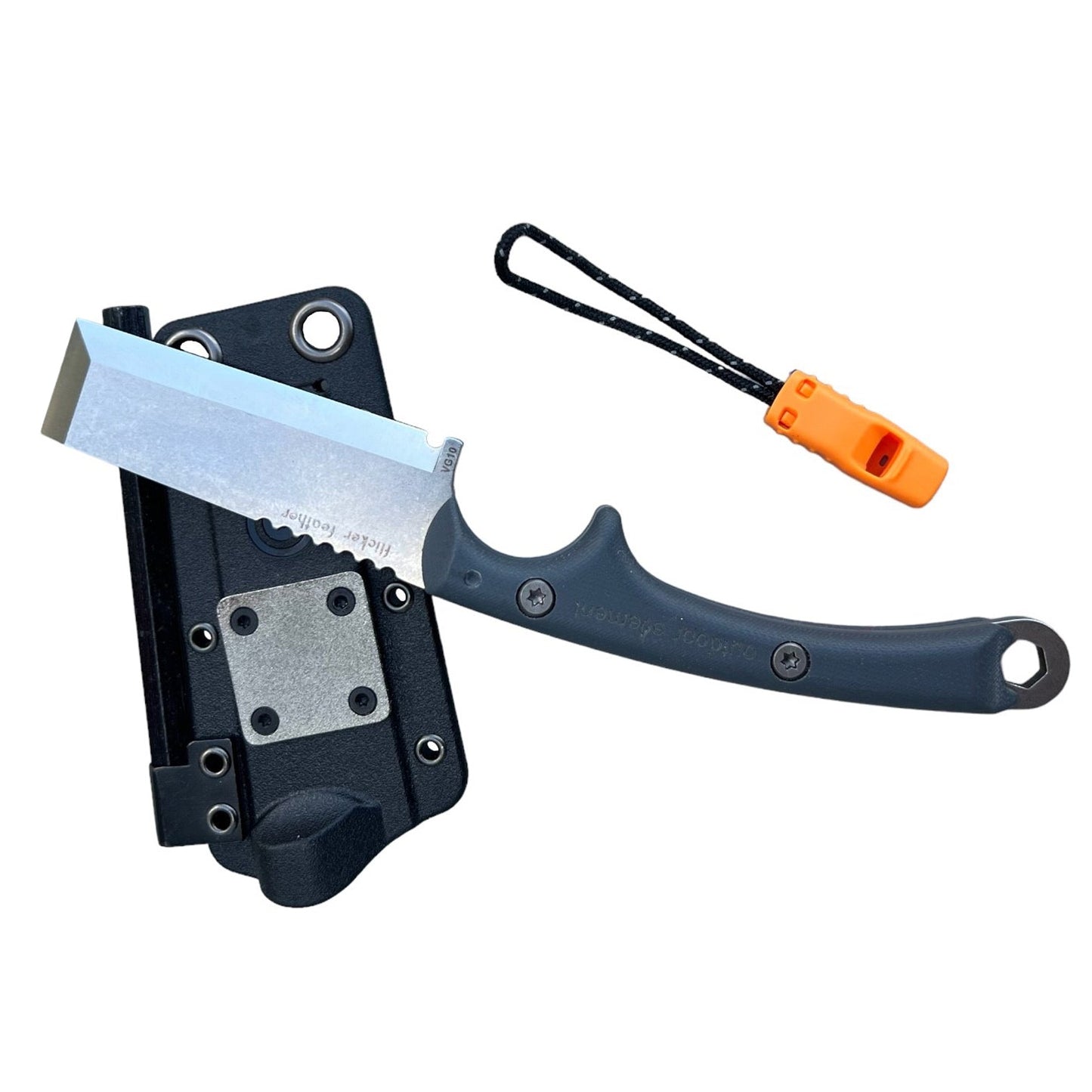 Flicker Feather Survival EDC Chisel Blade