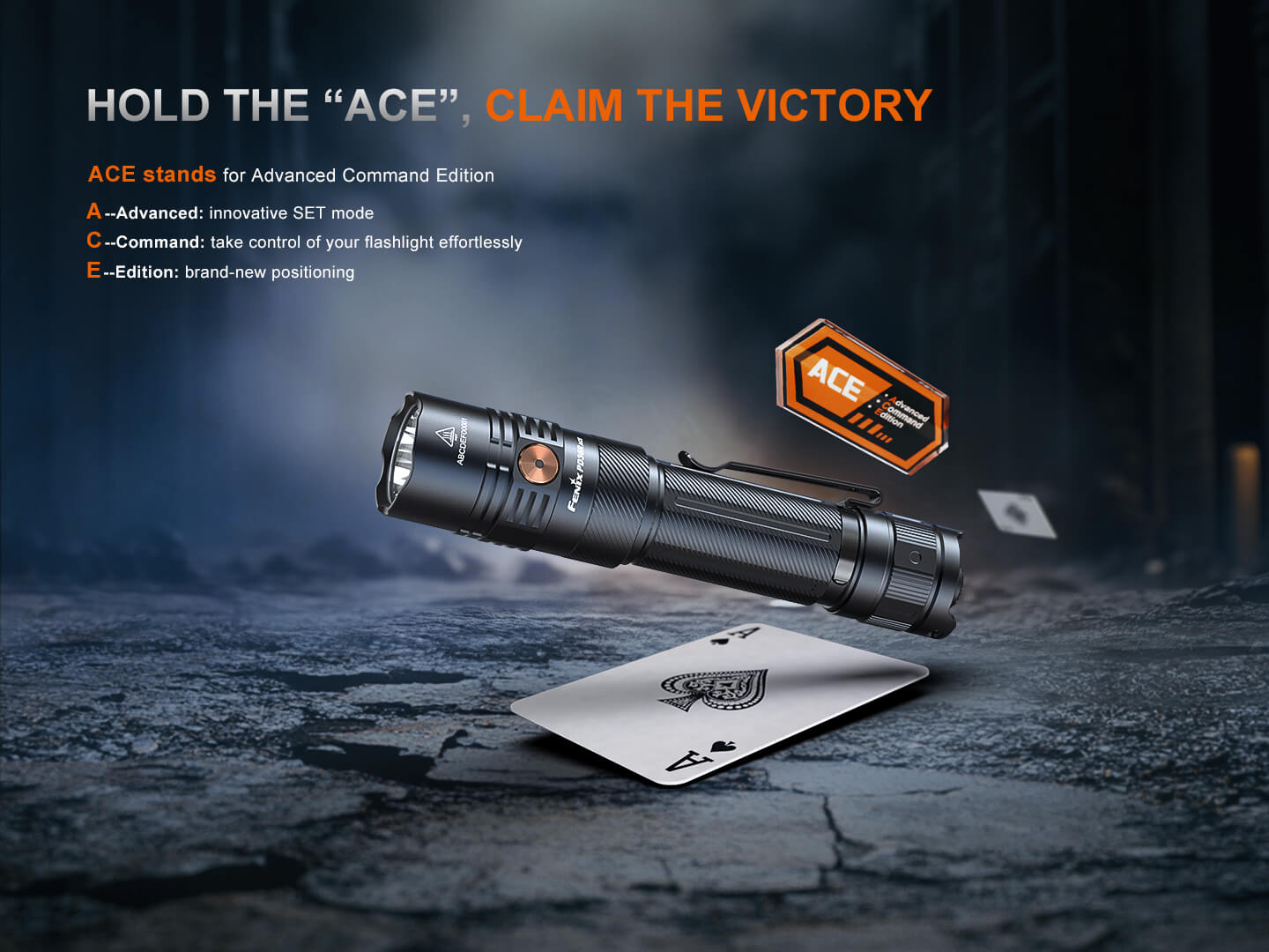Fenix PD36R ACE Customizable Multi-Mode Flashlight