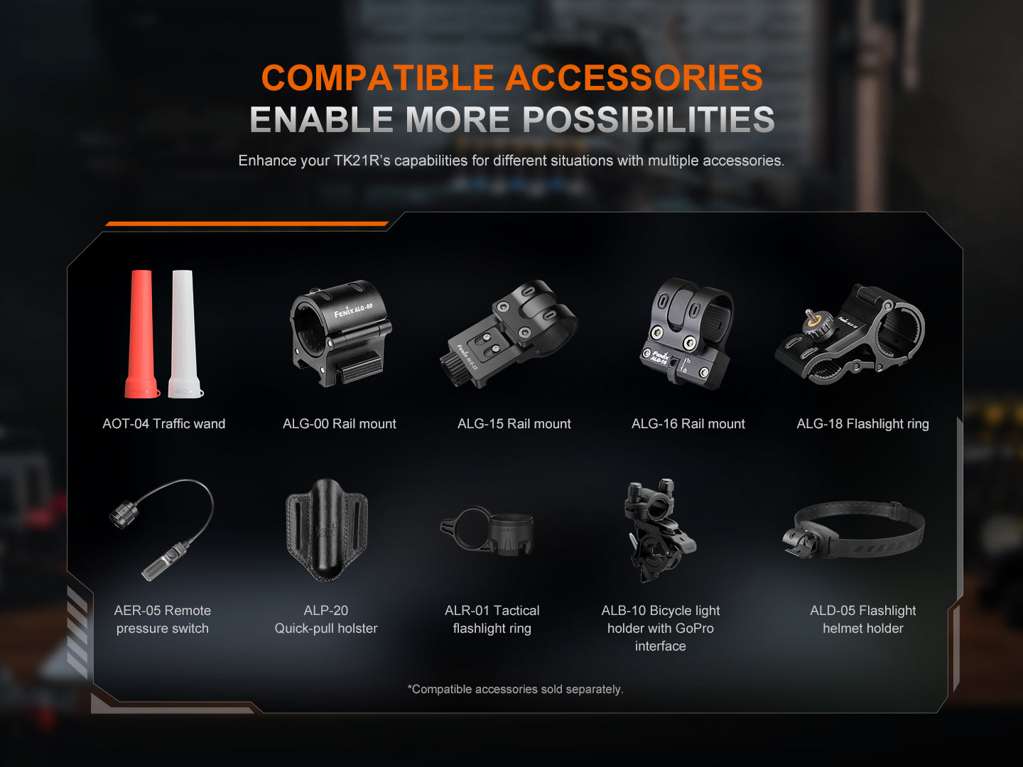 Fenix TK21R Duty Flashlight