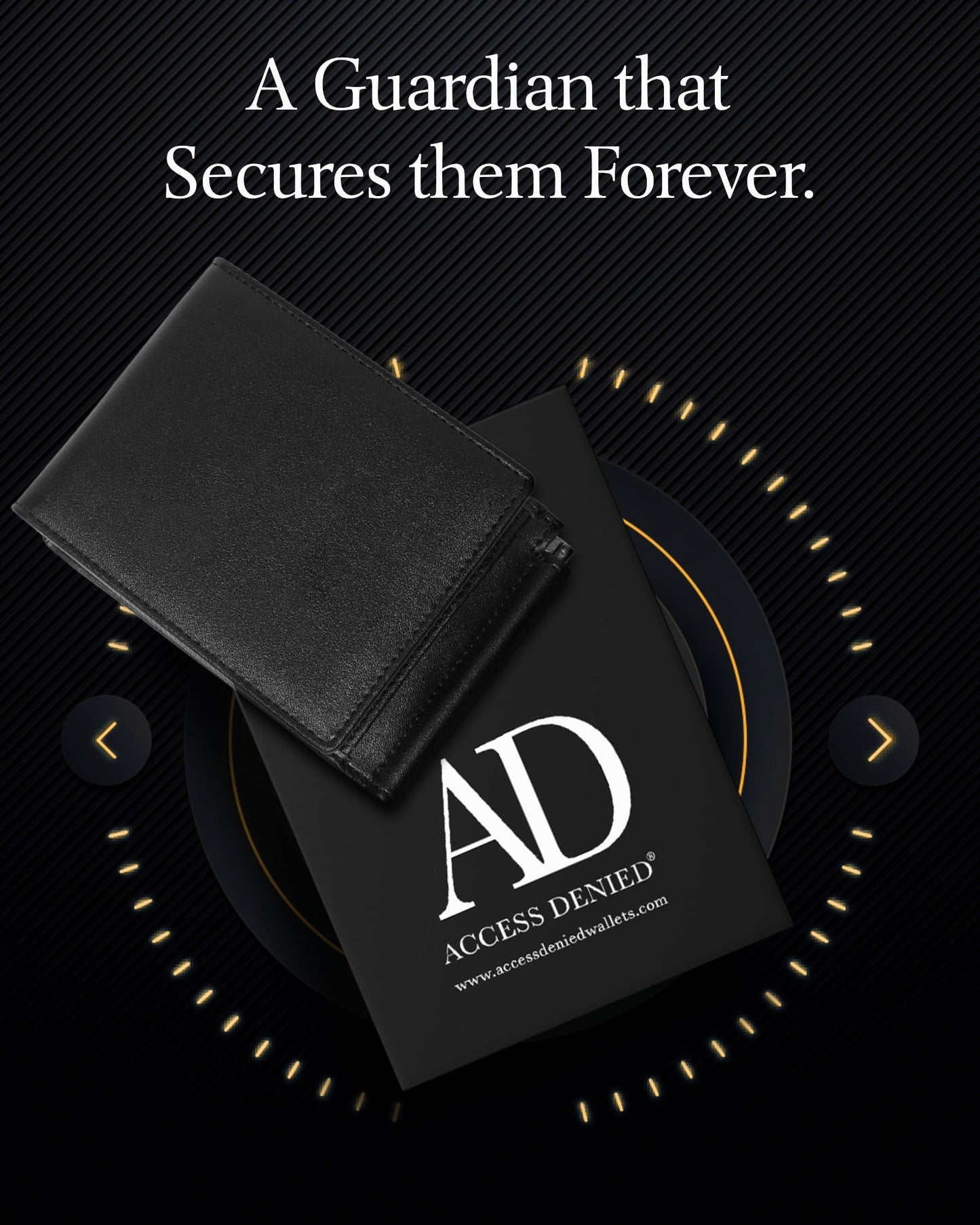 Trifold Wallet With Removable Money Clip