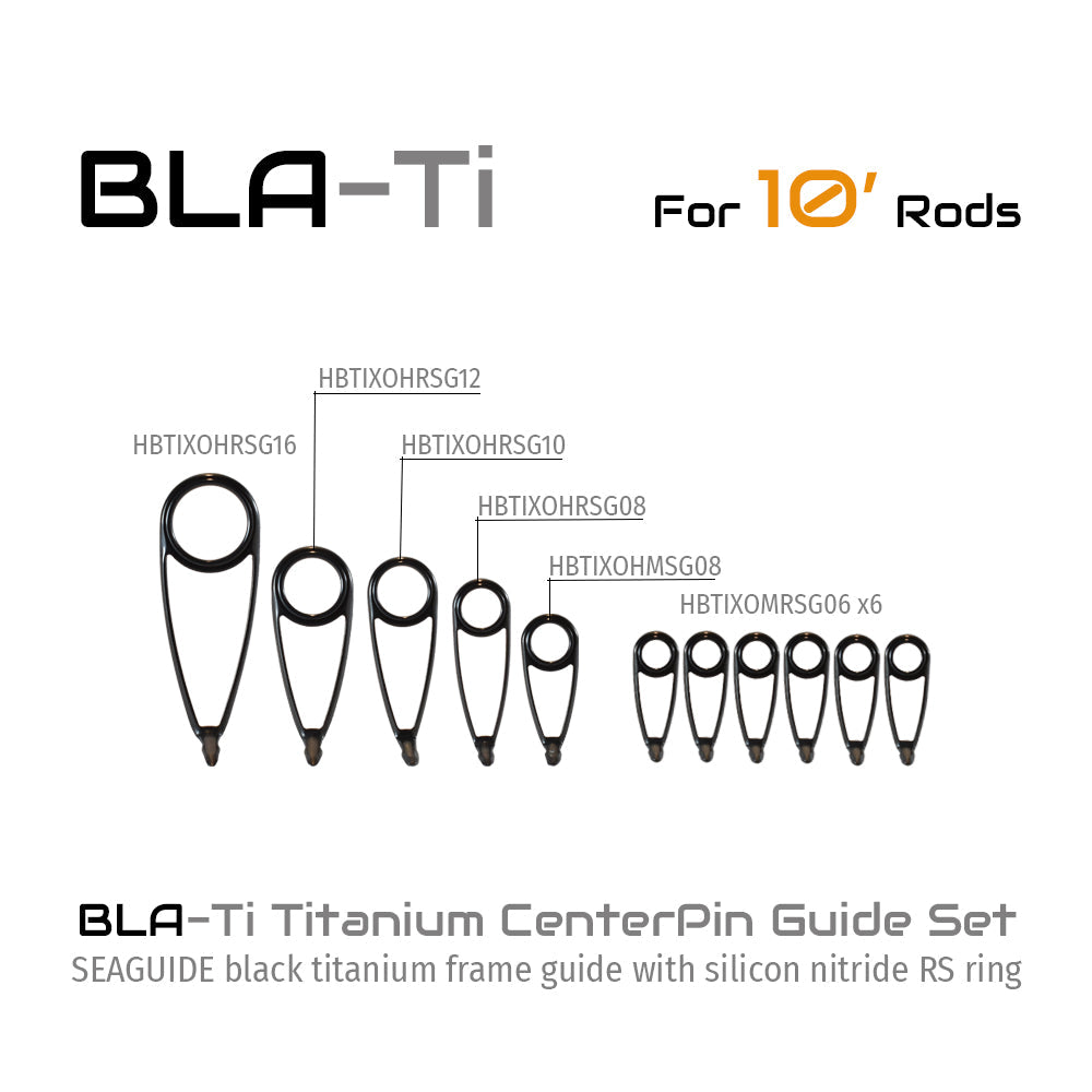 Seaguide Titanium Centerpin Guide Set