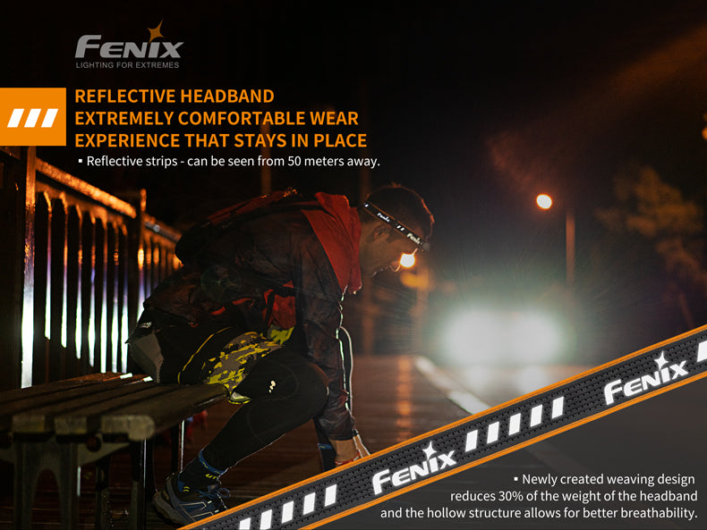 Fenix HM23 Compact Hiking and Running Headlamp - Discontinued