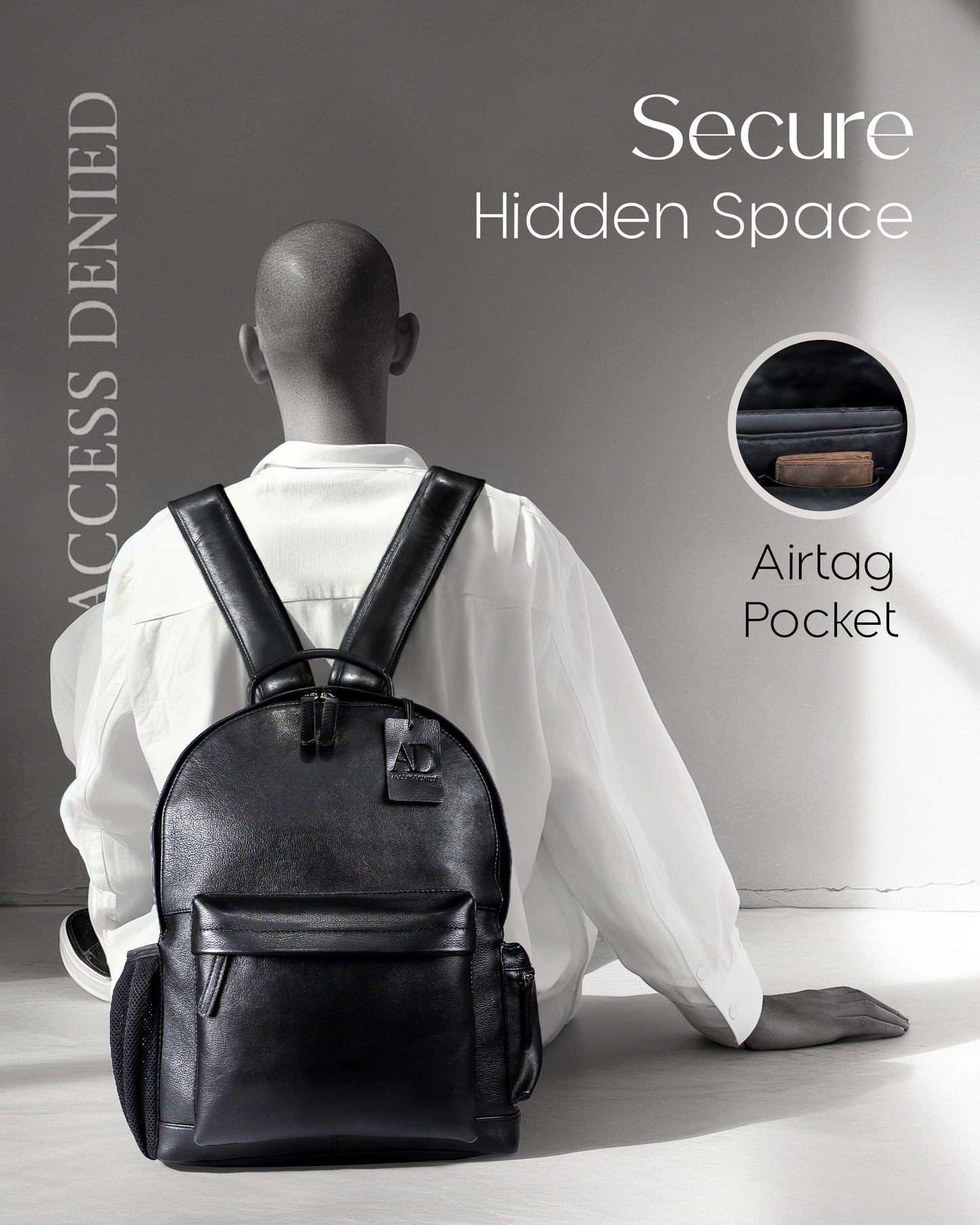 Genuine Leather Backpack