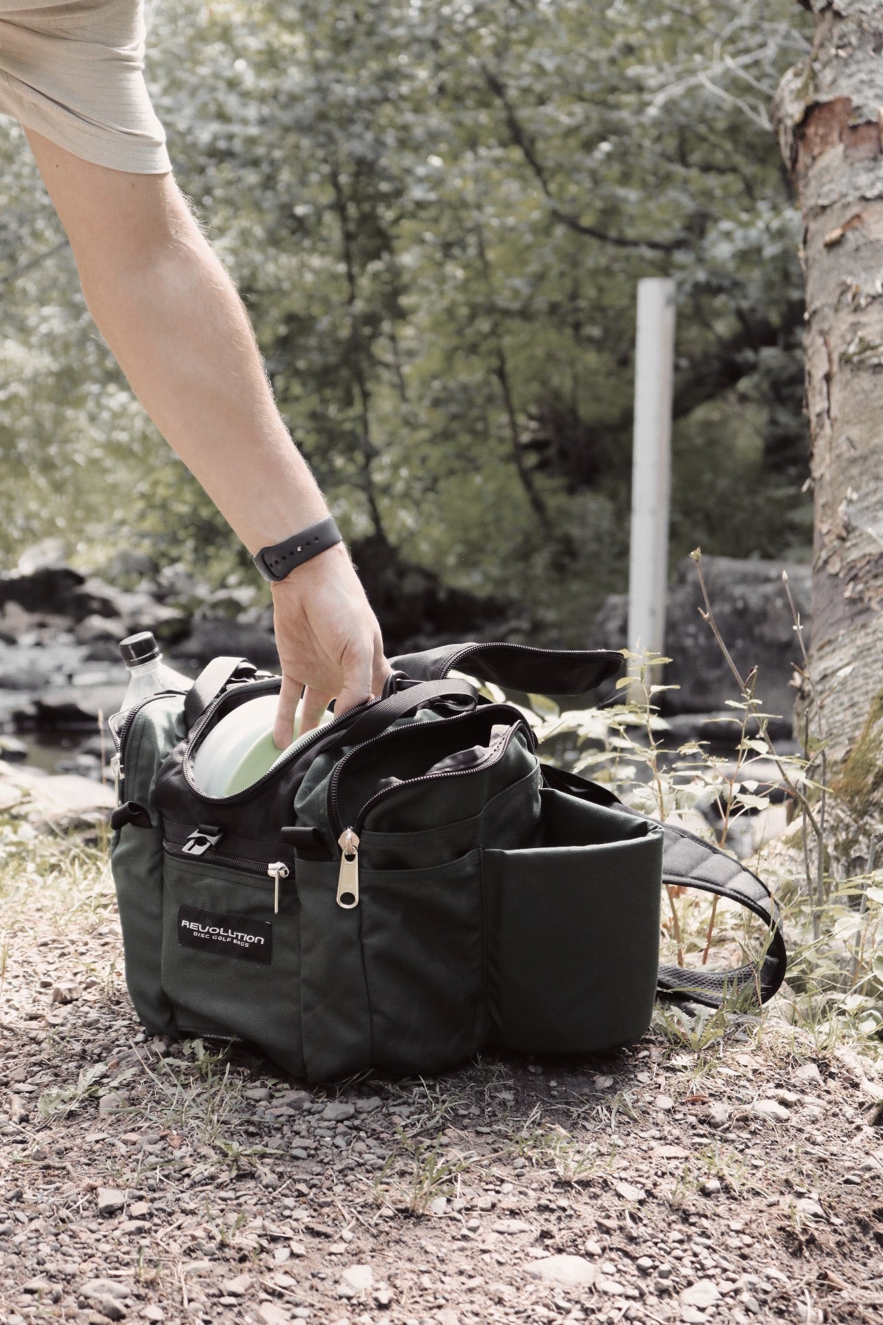 Revolution Mini Deluxe V3 Disc Golf Bag - Golden Dream