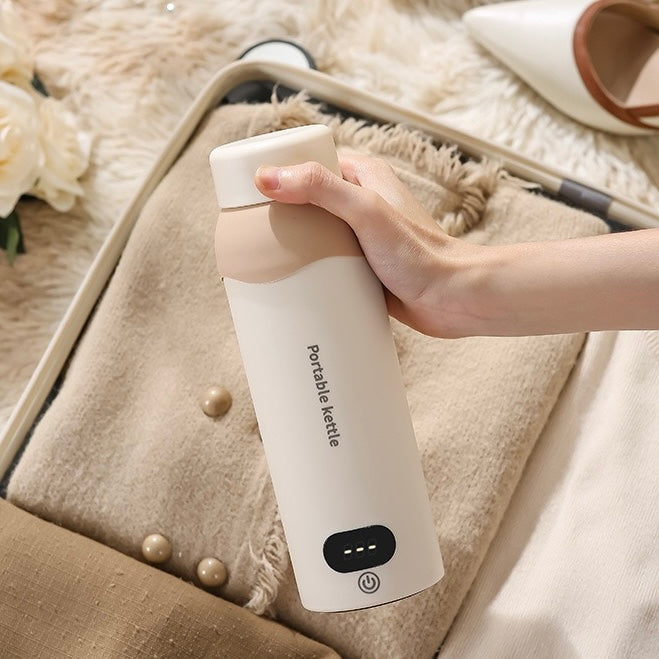 LITEGUEST Portable USB Heated Outdoor Mug 304 Stainless Steel Warm Cup