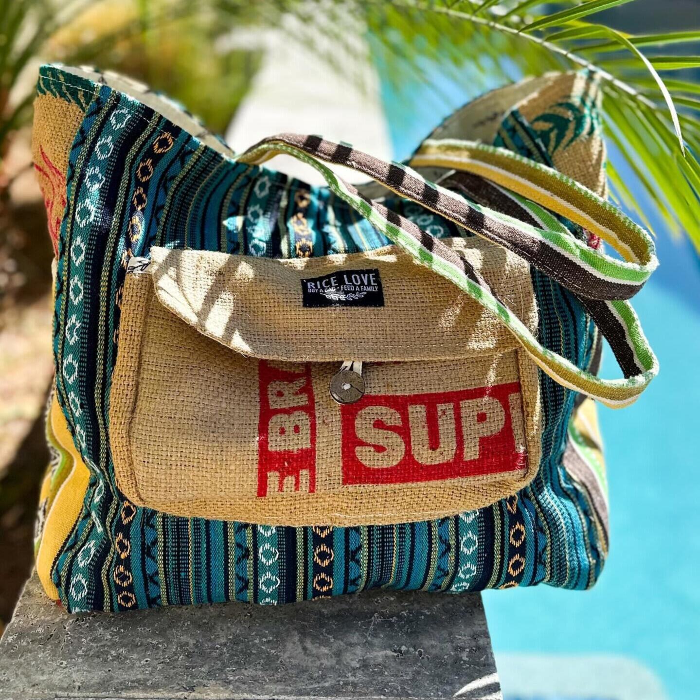 Recycled Travel Tote Goa