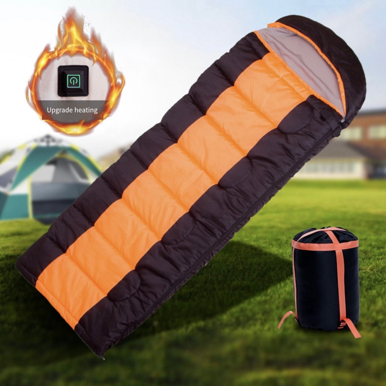 LITEGUEST Winter Heated Single Sleeping Bag – USB Warmth for Camping